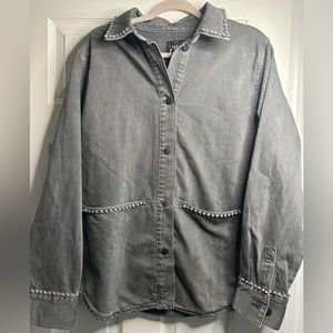denim shacket